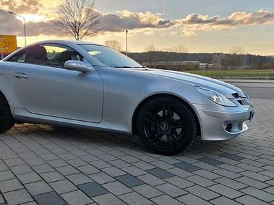 Usata Mercedes SLK350 272 CV (200 kW) 2005 Argento Cabrio