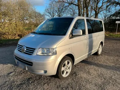 Gebraucht VW T5 102 PS (75 kW) 2007 Silber Van