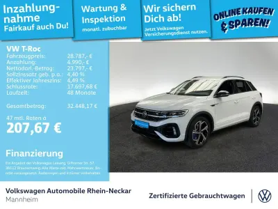 Gebraucht VW T-Roc R 300 PS (220 kW) 2022 Weiß SUV