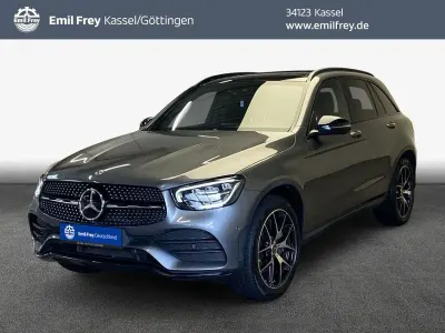 Gebraucht Mercedes GLC400d AMG 330 PS (242 kW) 2022 Selenitgrau metallic SUV