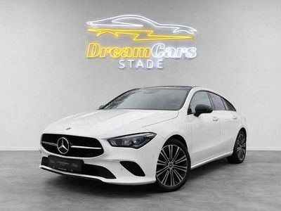 Gebraucht Mercedes CLA200 Shooting Brake Night 150 PS (110 kW) 2021 Weiß Kombi
