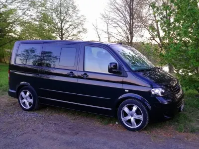 Brugt VW T5 Highline 174 HK (127 kW) 2007 Sort Van