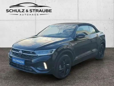 Neu VW T-Roc Cabriolet R-line 150 PS (110 kW) 2026 Deep black perleffekt / schwarz Cabrio