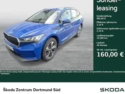 Brugt Skoda Enyaq iV Loft 108 kW (148 HK) 2023 Blå SUV