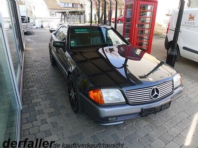 Usata Mercedes SL500 320 CV (235 kW) 1992 Nero Cabrio