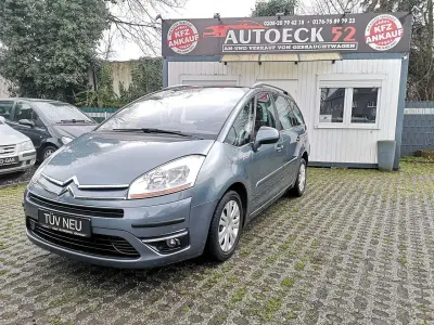 Gebraucht Citroën Grand C4 Picasso Tendance 109 PS (80 kW) 2010 Eisengrau/metallic Van / Kleinbus