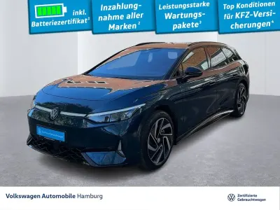 Brugt VW ID.7 GTX 250 kW (340 HK) 2025 Blå Stationcar