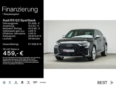Gebraucht Audi RS Q3 Sportback Sport 400 PS (294 kW) 2022 Mythosschwarz metallic SUV