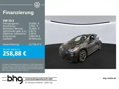 Brugt VW ID.3 Comfortline 110 kW (150 HK) 2022 Grå Hatchback