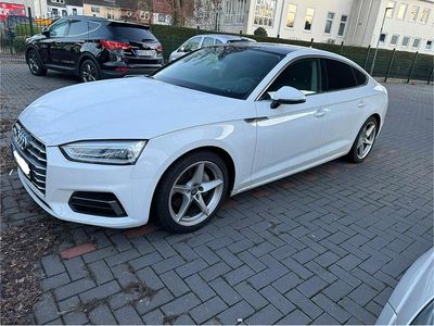 Gebraucht Audi A5 Sportback 218 PS (160 kW) 2018 Weiß Kleinwagen