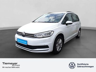 Gebraucht VW Touran Comfortline 116 PS (85 kW) 2020 Weiß Van / Kleinbus