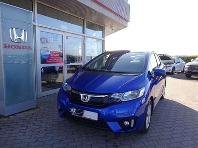 Gebraucht Honda Jazz Elegance 102 PS (75 kW) 2016 Brilliant sporty blue Kleinwagen