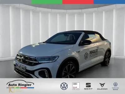 Second-hand VW T-Roc Cabriolet R-line 150 CP (110 kW) 2025 Alb Cabrio