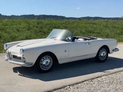 Gebraucht Alfa Romeo 2000 116 PS (85 kW) 1959 Weiß Cabrio