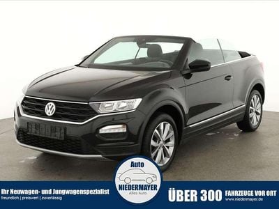 Gebraucht VW T-Roc Cabriolet Style 116 PS (85 kW) 2020 Schwarz Cabrio
