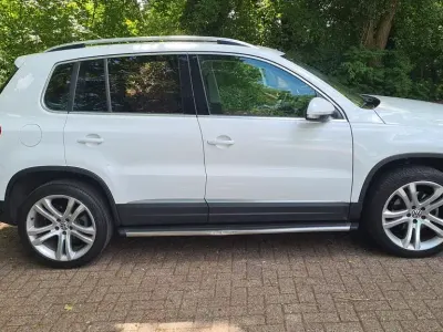 Gebraucht VW Tiguan Highline 150 PS (110 kW) 2016 Weiß SUV