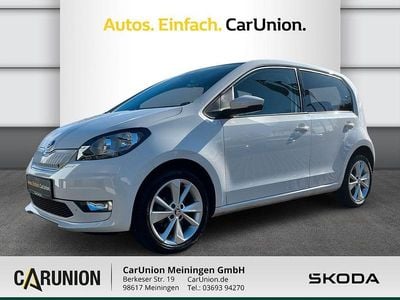 Gebraucht Skoda Citigo-e IV Style 61 kW (83 PS) 2020 Weiß Kleinwagen