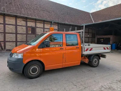 Używany VW Transporter 102 KM (75 kW) 2004 Pomarańczowy Van