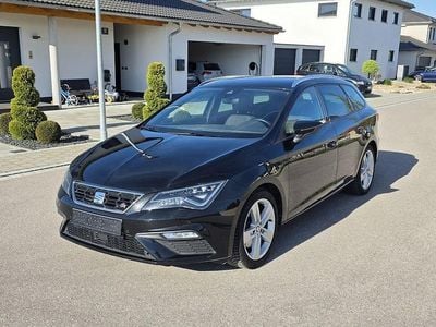 Usata Seat Leon ST FR 190 CV (139 kW) 2019 Nero Station wagon