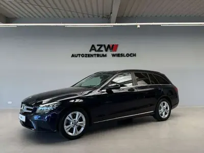 Brugt Mercedes C200 160 HK (117 kW) 2021 Blå Stationcar