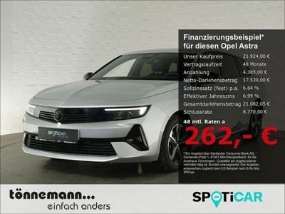 Gebraucht Opel Astra 131 PS (96 kW) 2024 Silber Kombi
