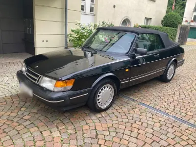 Gebraucht Saab 900 Cabriolet 141 PS (103 kW) 1993 Schwarz Cabrio