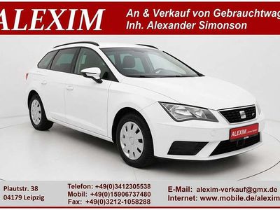 Usata Seat Leon ST Reference 110 CV (80 kW) 2017 Bianco Station wagon