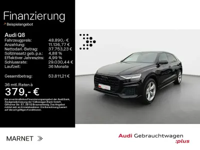 Używany Audi Q8 S-Line 286 KM (210 kW) 2022 Czarny SUV