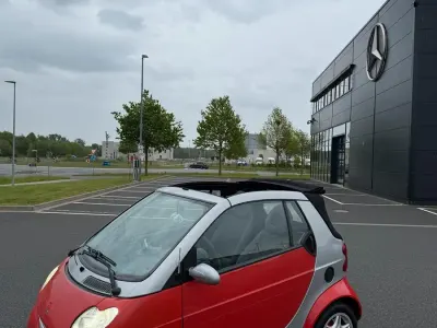 Usata Smart ForTwo Cabrio 41 CV (30 kW) 2001 Rosso Cabrio
