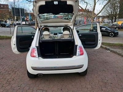 Gebraucht Fiat 500 Pop 69 PS (50 kW) 2012 Weiß Kleinwagen