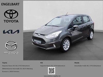 Grau Gebraucht 2017 Ford B-MAX Titanium Van / Kleinbus | 10.490 € (Fairer Preis)
