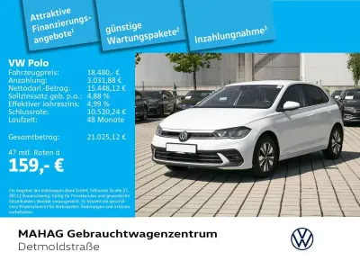 Gebraucht VW Polo Move 95 PS (69 kW) 2024 Weiß Kleinwagen
