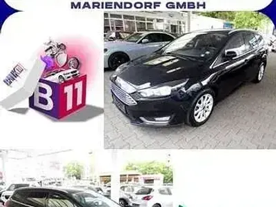 Brugt Ford Focus Titanium 120 HK (88 kW) 2015 Sort Stationcar