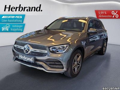 Gebraucht Mercedes GLC220 AMG 194 PS (142 kW) 2022 Metalliclack selenitgrau SUV