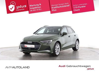 Distriktgrün metallic Gebraucht 2025 Audi A3 Advanced Plus Limousine | 32.660 € (Superpreis)