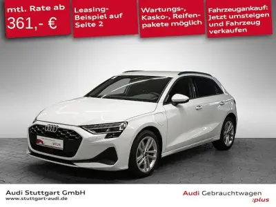 Gebraucht Audi A3 Sportback e-tron Comfort 204 PS (150 kW) 2025 Gletscherweiß metallic Kleinwagen