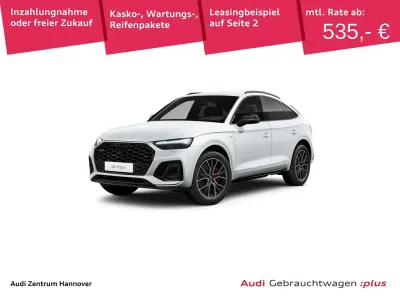 Gebraucht Audi Q5 Sportback Business 367 PS (269 kW) 2025 Gletscherweiß metallic SUV