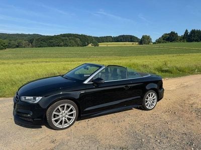 Schwarz Gebraucht 2015 Audi A3 Cabriolet S-Line Cabrio | 17.999 € (Etwas zu teuer)