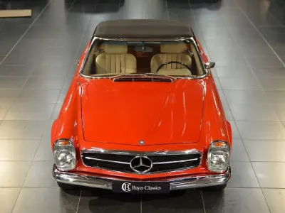 Gebraucht Mercedes SL280 170 PS (125 kW) 1970 Rot Cabrio