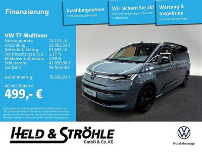 Neu VW Multivan Edition 150 PS (110 kW) 2026 Grau Van