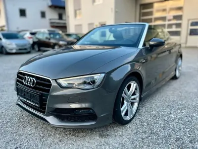 Gebraucht Audi A3 Cabriolet S-Line 150 PS (110 kW) 2015 Grau Cabrio