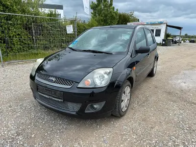 Gebraucht Ford Fiesta 70 PS (51 kW) 2007 Schwarz Kleinwagen