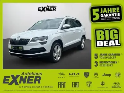 Gebraucht Skoda Karoq Style 150 PS (110 kW) 2020 Weiß SUV