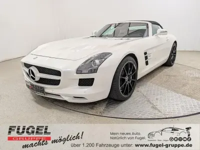Gebraucht Mercedes SLS AMG AMG 571 PS (419 kW) 2012 Weiß (designo mystic weiß) Cabrio