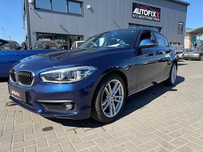 Gebraucht BMW 116 Advantage 109 PS (80 kW) 2018 Blau Kleinwagen