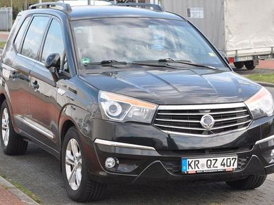 Usata SsangYong Rodius Quartz 178 CV (130 kW) 2017 Nero Monovolume