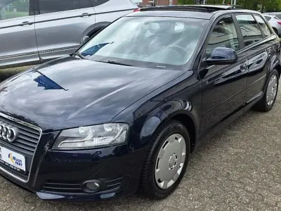Brugt Audi A3 Sport 102 HK (75 kW) 2008 Blå Hatchback
