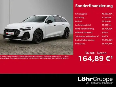Gebraucht Audi A5 S-Line 204 PS (150 kW) 2025 Gletscherweiß metallic Kombi