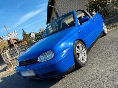 Second-hand VW Golf Cabriolet Conceptline 120 CP (88 kW) 1999 Albastru Cabrio