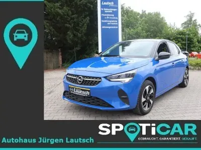 Käytetty Opel Corsa-e Elegance 100 kW (136 HP) 2022 Sininen Viistoperä